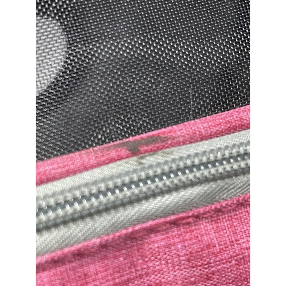 Bergan Small Pet Carrier Dog Cat Up‎ To 10lbs Heather Berry Soft Travel Bag